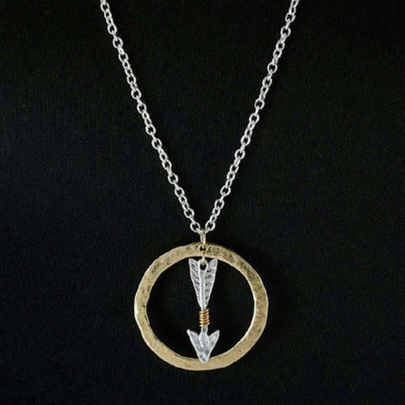 Long Bohemian Arrow Necklace - Picture 1 of 4